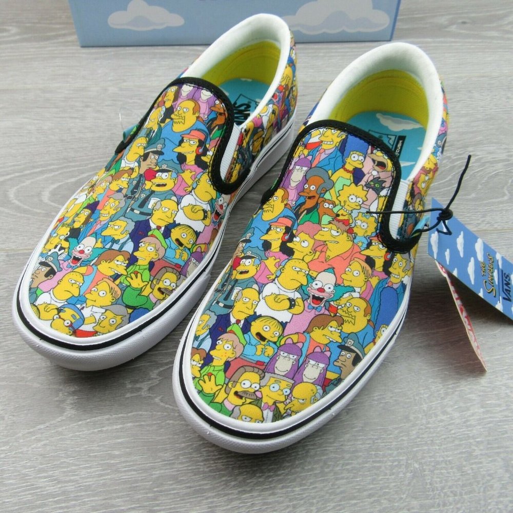 Vans x The Simpsons Slip On ComfyCush Springfield - Picture 4 of 14